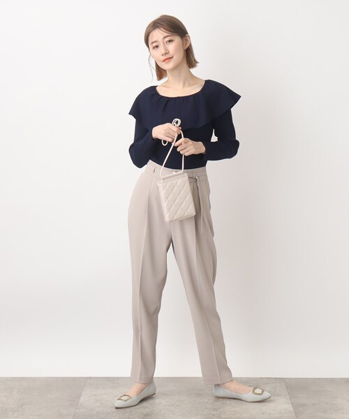 grove(グローブ)の「◆ダイヤキルトマルチショルダー(ショルダーバッグ・レディース・シルバー/ブラック/アイボリー/ライトグレー・00)」の16枚目の写真