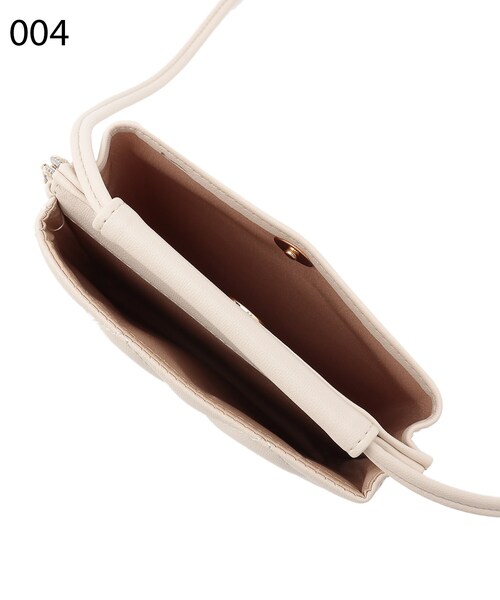 grove(グローブ)の「◆ダイヤキルトマルチショルダー(ショルダーバッグ・レディース・シルバー/ブラック/アイボリー/ライトグレー・00)」の20枚目の写真