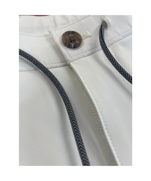 g-stage(ジーステージ)の「g-stgae ストレッチ4WAYストレッチプリーツゴルフショートパンツ(その他パンツ・メンズ・ホワイト/ブラウン・50/48/46)」の8枚目の写真