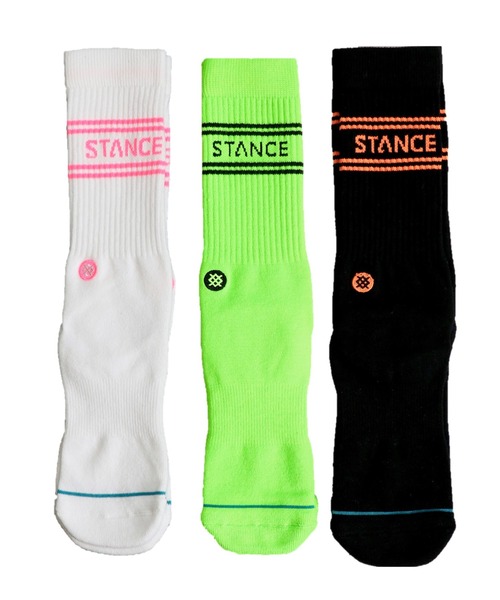 STANCE(スタンス)の「STANCE SOCKS/スタンスソックス BASIC 3PACK CREW(ソックス/靴下・メンズ・ホワイト/ブラック/マルチ/ネイビー/ゴールド/オリーブ・FREE)」の6枚目の写真