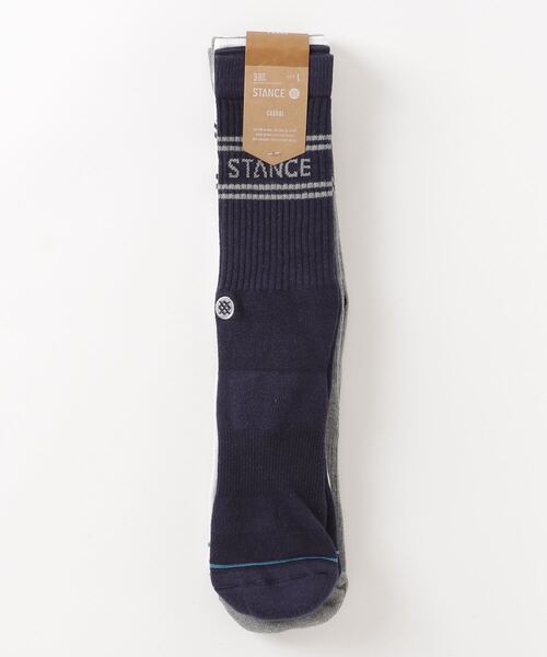 STANCE(スタンス)の「STANCE SOCKS/スタンスソックス BASIC 3PACK CREW(ソックス/靴下・メンズ・ホワイト/ブラック/マルチ/ネイビー/ゴールド/オリーブ・FREE)」の16枚目の写真
