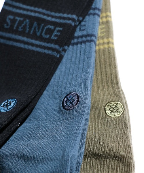 STANCE(スタンス)の「STANCE SOCKS/スタンスソックス BASIC 3PACK CREW(ソックス/靴下・メンズ・ホワイト/ブラック/マルチ/ネイビー/ゴールド/オリーブ・FREE)」の22枚目の写真