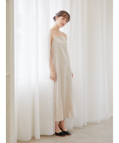 back open cami dress