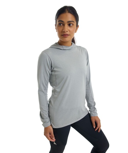 BURTON(バートン)の「Multipath エッセンシャル テック プルオーバーフーディー(その他トップス・レディース・グレー/ブラック・XS/S/M)」の1枚目の写真