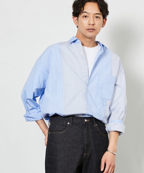 5525Gallery(ゴーゴーニーゴーギャラリー)の「SHIRT FIRSTHAND by 5525gallery/シャツファーストハンド バイ 5525ギャラリー Crazy Pattern SHIRT / ロングスリーブ クレイジーパターンシャツ / レギュラーカラーシャツ(シャツ/ブラウス・メンズ・その他・M/L)」の11枚目の写真