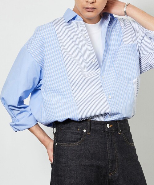 5525Gallery(ゴーゴーニーゴーギャラリー)の「SHIRT FIRSTHAND by 5525gallery/シャツファーストハンド バイ 5525ギャラリー Crazy Pattern SHIRT / ロングスリーブ クレイジーパターンシャツ / レギュラーカラーシャツ(シャツ/ブラウス・メンズ・その他・M/L)」の15枚目の写真