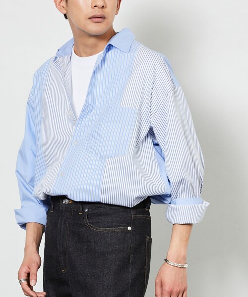 5525Gallery(ゴーゴーニーゴーギャラリー)の「SHIRT FIRSTHAND by 5525gallery/シャツファーストハンド バイ 5525ギャラリー Crazy Pattern SHIRT / ロングスリーブ クレイジーパターンシャツ / レギュラーカラーシャツ(シャツ/ブラウス・メンズ・その他・M/L)」の17枚目の写真