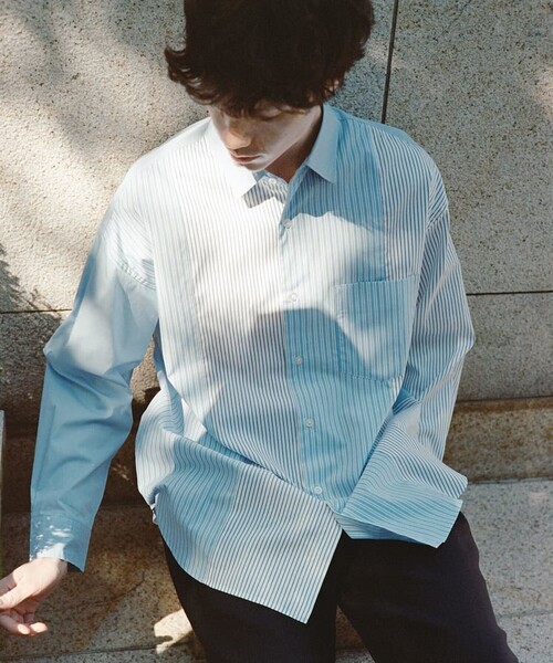 5525Gallery(ゴーゴーニーゴーギャラリー)の「SHIRT FIRSTHAND by 5525gallery/シャツファーストハンド バイ 5525ギャラリー Crazy Pattern SHIRT / ロングスリーブ クレイジーパターンシャツ / レギュラーカラーシャツ(シャツ/ブラウス・メンズ・その他・M/L)」の22枚目の写真