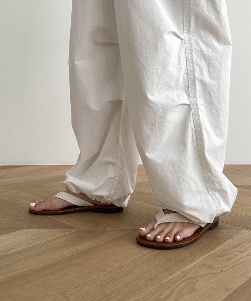 RED CHOP WORKS（レッドチョップワークス）の「RED CHOP WORKS(レッドチョップワークス) コットンナイロンカーゴパンツ（カーゴパンツ・レディース・ホワイト・ONE SIZE）」の8枚目の写真