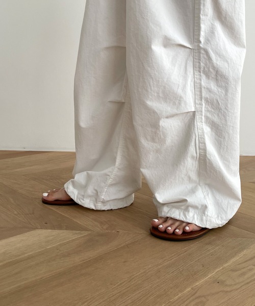 RED CHOP WORKS（レッドチョップワークス）の「RED CHOP WORKS(レッドチョップワークス) コットンナイロンカーゴパンツ（カーゴパンツ・レディース・ホワイト・ONE SIZE）」の9枚目の写真