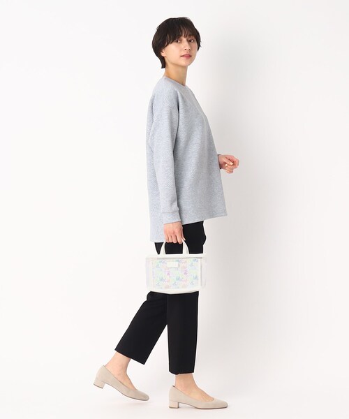 LAURA ASHLEY(ローラアシュレイ)の「フラワー マーケット柄 バッグインバッグ(ハンドバッグ・レディース・アイボリー系/ネイビー系6/ピンク系5・00)」の7枚目の写真