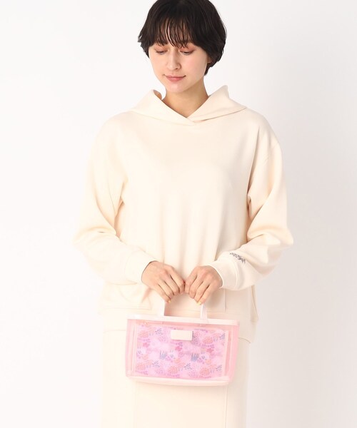 LAURA ASHLEY(ローラアシュレイ)の「フラワー マーケット柄 バッグインバッグ(ハンドバッグ・レディース・アイボリー系/ネイビー系6/ピンク系5・00)」の8枚目の写真