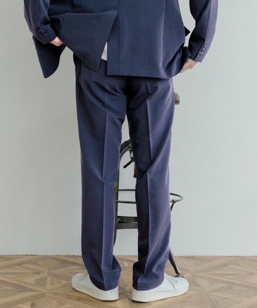 ITEMS URBANRESEARCH(アイテムズ アーバンリサーチ)の「『セットアップ対応』レギュラーフィット TRストレッチスラックス(スラックス・メンズ・ベージュ/ネイビー/ブラック・LARGE/MEDIUM)」の6枚目の写真