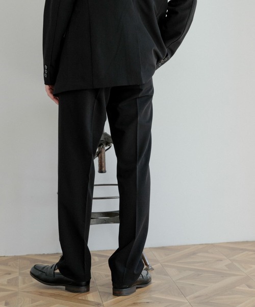 ITEMS URBANRESEARCH(アイテムズ アーバンリサーチ)の「『セットアップ対応』レギュラーフィット TRストレッチスラックス(スラックス・メンズ・ベージュ/ネイビー/ブラック・LARGE/MEDIUM)」の9枚目の写真