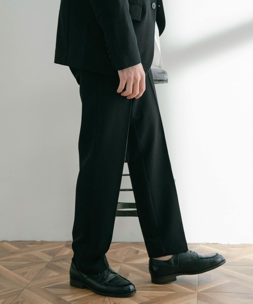 ITEMS URBANRESEARCH(アイテムズ アーバンリサーチ)の「『セットアップ対応』レギュラーフィット TRストレッチスラックス(スラックス・メンズ・ベージュ/ネイビー/ブラック・LARGE/MEDIUM)」の13枚目の写真