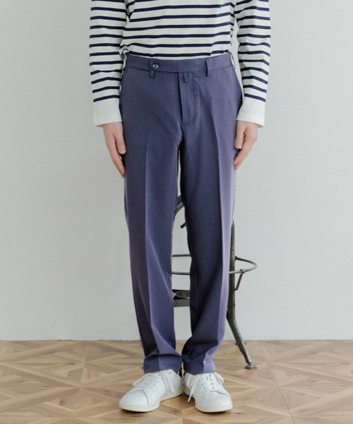 ITEMS URBANRESEARCH(アイテムズ アーバンリサーチ)の「『セットアップ対応』レギュラーフィット TRストレッチスラックス(スラックス・メンズ・ベージュ/ネイビー/ブラック・LARGE/MEDIUM)」の18枚目の写真