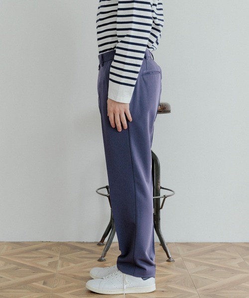 ITEMS URBANRESEARCH(アイテムズ アーバンリサーチ)の「『セットアップ対応』レギュラーフィット TRストレッチスラックス(スラックス・メンズ・ベージュ/ネイビー/ブラック・LARGE/MEDIUM)」の19枚目の写真