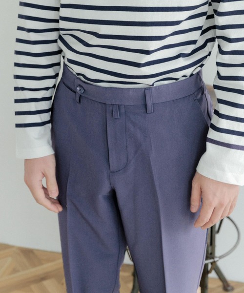 ITEMS URBANRESEARCH(アイテムズ アーバンリサーチ)の「『セットアップ対応』レギュラーフィット TRストレッチスラックス(スラックス・メンズ・ベージュ/ネイビー/ブラック・LARGE/MEDIUM)」の21枚目の写真