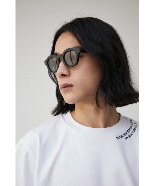 AZUL by moussy(アズールバイマウジー)の「BIG FRAME EYEWEAR/ビッグフレームアイウェア(サングラス・メンズ・ブラック/ブラウン・FREE)」の8枚目の写真