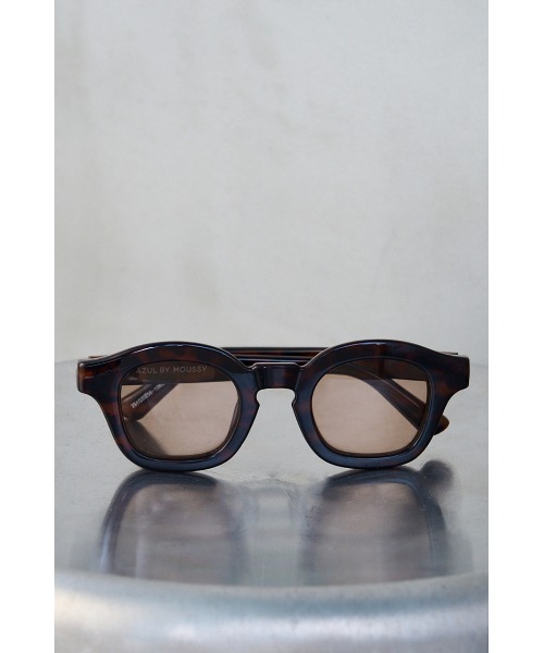 AZUL by moussy(アズールバイマウジー)の「BIG FRAME EYEWEAR/ビッグフレームアイウェア(サングラス・メンズ・ブラック/ブラウン・FREE)」の10枚目の写真