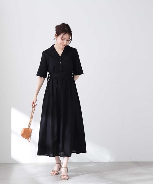 N.（N. Natural Beauty Basic）（エヌエヌナチュラルビューティーベーシック）の「◆ストラップ付キルティングポーチショルダーバッグ（ショルダーバッグ・レディース・ブラック/オレンジ・ﾌﾘ-）」の16枚目の写真