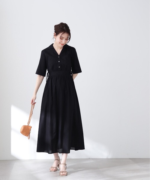 N.（N. Natural Beauty Basic）（エヌエヌナチュラルビューティーベーシック）の「◆ストラップ付キルティングポーチショルダーバッグ（ショルダーバッグ・レディース・ブラック/オレンジ・ﾌﾘ-）」の8枚目の写真