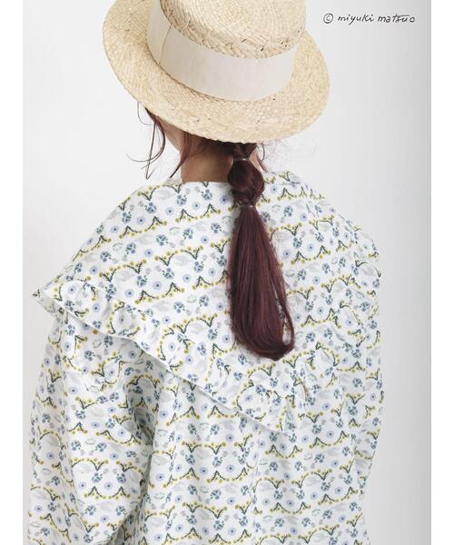 Samansa Mos2(サマンサ モスモス)の「【miyuki matsuo × SamansaMos2】三角スカーフ(ストール/ショール・レディース・ベージュ/キナリ・フリ-)」の20枚目の写真