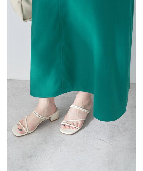 ORiental TRaffic（オリエンタルトラフィック）の「ORientalTRaffic　チューブサンダル（サンダル・レディース・オレンジ/グリーン系その他3/ホワイト/ブラック/ブルー・L/M/S）」の6枚目の写真