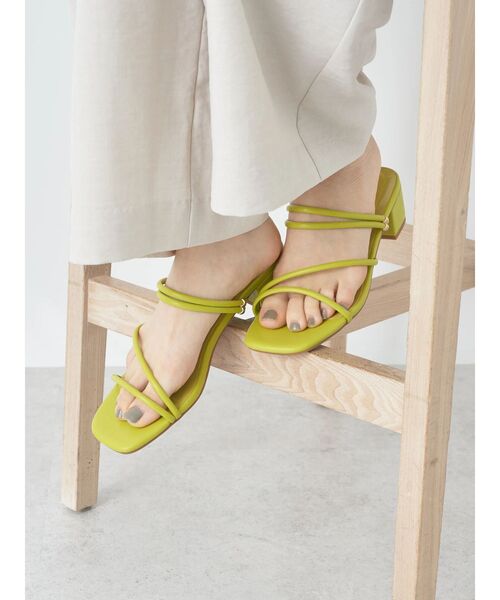 ORiental TRaffic（オリエンタルトラフィック）の「ORientalTRaffic　チューブサンダル（サンダル・レディース・オレンジ/グリーン系その他3/ホワイト/ブラック/ブルー・L/M/S）」の18枚目の写真