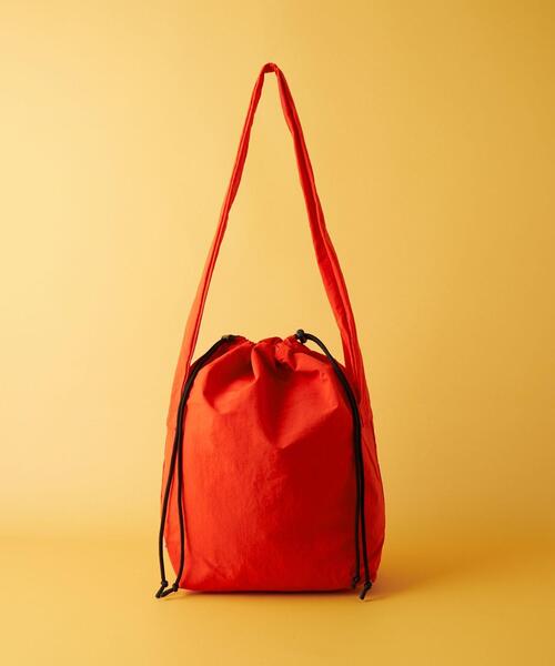 CITEN（シテン）の「＜CITEN＞ドロスト ビッグ　ショルダーバッグ（ショルダーバッグ・レディース・オレンジ/ホワイト/ブラック・FREE）」の13枚目の写真