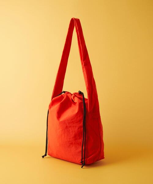 CITEN（シテン）の「＜CITEN＞ドロスト ビッグ　ショルダーバッグ（ショルダーバッグ・レディース・オレンジ/ホワイト/ブラック・FREE）」の22枚目の写真