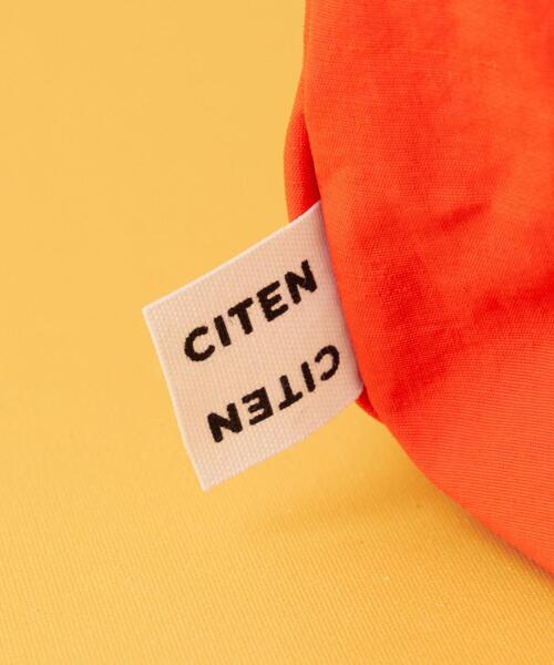 CITEN（シテン）の「＜CITEN＞ドロスト ビッグ　ショルダーバッグ（ショルダーバッグ・レディース・オレンジ/ホワイト/ブラック・FREE）」の17枚目の写真