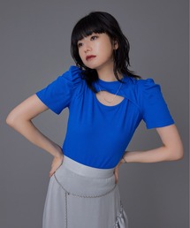 Ellno de Mavie | カットアウトカットソー(Tシャツ/カットソー)