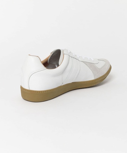 SENSE OF PLACE by URBAN RESEARCH(センスオブプレイスバイアーバンリサーチ)の「GERMAN TRAINER ジャーマントレーナー(スニーカー・メンズ・ホワイト・LARGE/SMALL/MEDIUM)」の14枚目の写真