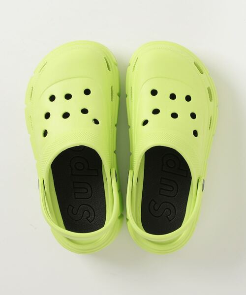 chumchum（チャムチャム）の「入荷禁止　/ chumchum 厚底チャンキーサボサンダル（ユニセックス）（サンダル・レディース・ライム/ホワイト/ブラック/ベージュ/パープル/レモンイエロー/チェリーピンク・M/L/LL/SS/3L/4L/S）」の10枚目の写真