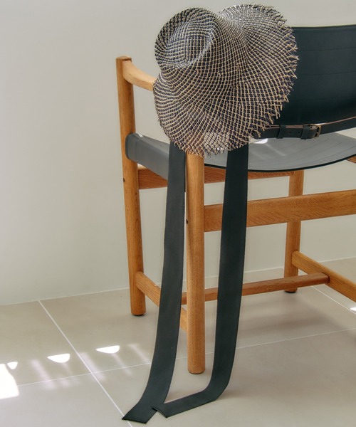 PUBLIC TOKYO（パブリックトウキョウ）の「ブレードフリンジハット（ハット・レディース・ブラックミックス・FREE）」の3枚目の写真