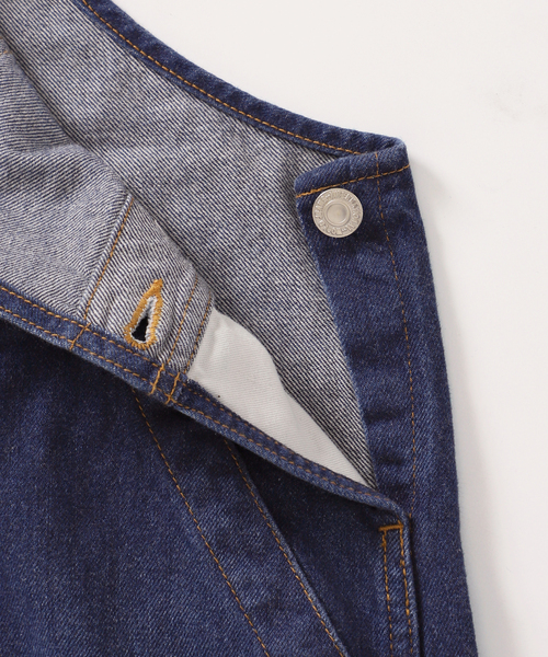 FRAMeWORK(フレームワーク)の「【DENIM DELIGHT/デニムデライト】11.5oz デニムオーバーオール(サロペット/オーバーオール・レディース・ブルー系その他・26)」の8枚目の写真