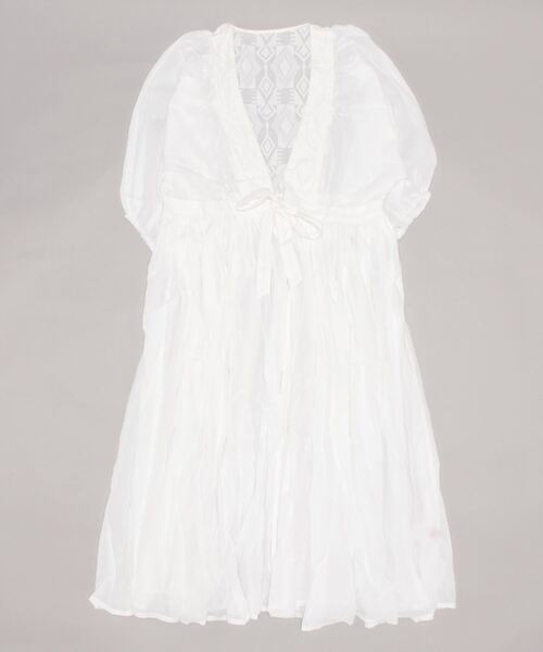 【チャイハネ】シアーリゾロングカーディガン（カーディガン/ボレロ）｜チャイハネ（チャイハネ）