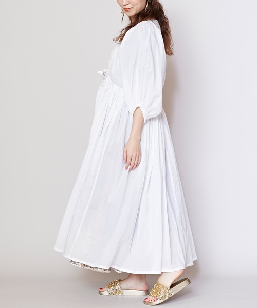 【チャイハネ】シアーリゾロングカーディガン（カーディガン/ボレロ）｜チャイハネ（チャイハネ）