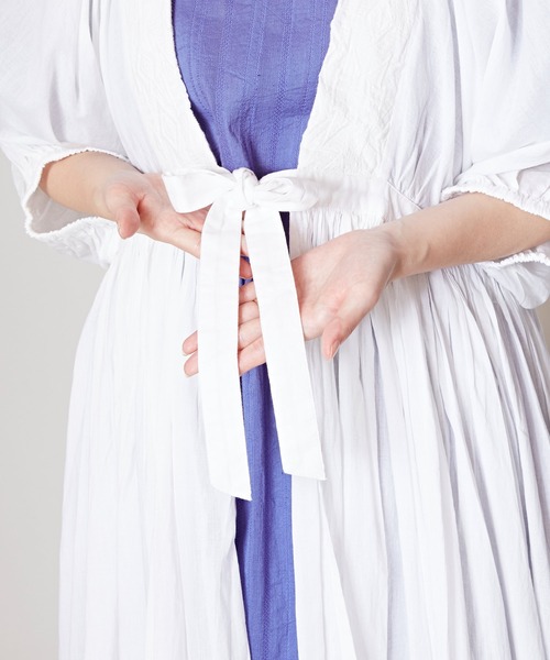 【チャイハネ】シアーリゾロングカーディガン（カーディガン/ボレロ）｜チャイハネ（チャイハネ）