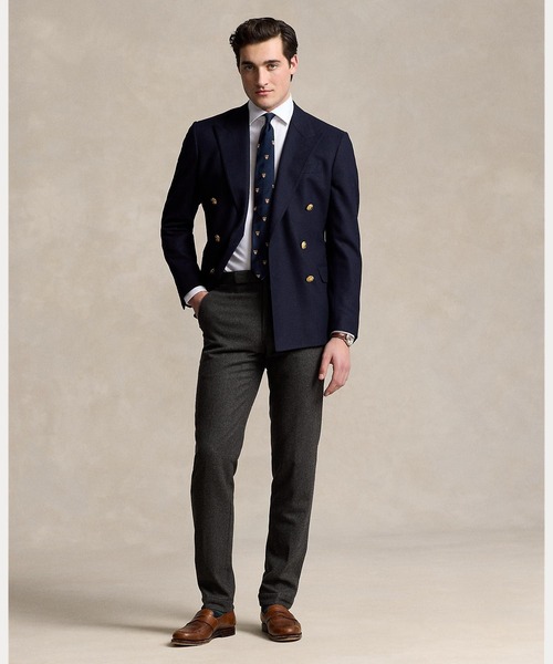 POLO RALPH LAUREN（ポロ ラルフ ローレン）の「リージェント クラシック フィット ドビー シャツ（ビジネスシャツ・メンズ・ホワイト・14H23/15/23/16/23/16/45/17/23/17/45/18/45/15H23/16H23/17H45）」の4枚目の写真