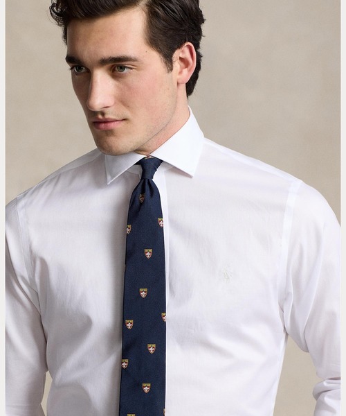 POLO RALPH LAUREN（ポロ ラルフ ローレン）の「リージェント クラシック フィット ドビー シャツ（ビジネスシャツ・メンズ・ホワイト・14H23/15/23/16/23/16/45/17/23/17/45/18/45/15H23/16H23/17H45）」の2枚目の写真