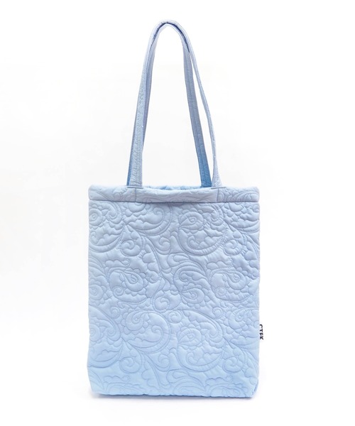 CONTROL FREAK（コントロールフリーク）の「CONTROL FREAK(コントロールフリーク)PUペイズリーキルトトート（トートバッグ・レディース・アイボリー/ブルー/ブラック/ピンク/シルバー・FREE）」の18枚目の写真