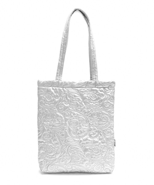 CONTROL FREAK（コントロールフリーク）の「CONTROL FREAK(コントロールフリーク)PUペイズリーキルトトート（トートバッグ・レディース・アイボリー/ブルー/ブラック/ピンク/シルバー・FREE）」の19枚目の写真