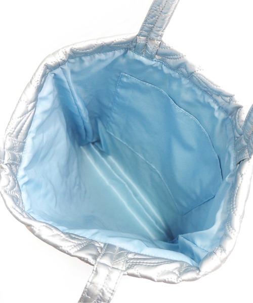 CONTROL FREAK（コントロールフリーク）の「CONTROL FREAK(コントロールフリーク)PUペイズリーキルトトート（トートバッグ・レディース・アイボリー/ブルー/ブラック/ピンク/シルバー・FREE）」の14枚目の写真