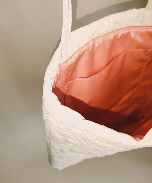 CONTROL FREAK（コントロールフリーク）の「CONTROL FREAK(コントロールフリーク)PUペイズリーキルトトート（トートバッグ・レディース・アイボリー/ブルー/ブラック/ピンク/シルバー・FREE）」の21枚目の写真