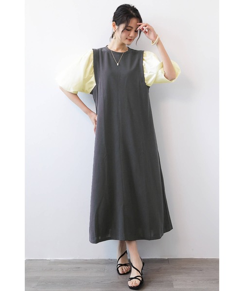 セール】ワンピース レディース ロングワンピース ロング丈 袖あり