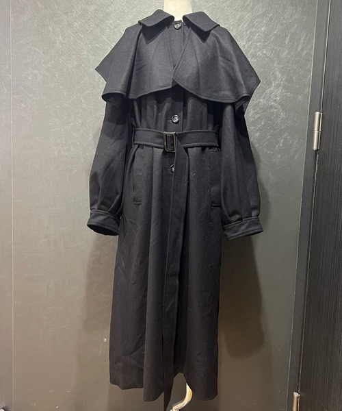 PAGEBOY（ページボーイ）の「ケープツキボリュームコート（チェスターコート・レディース・ブラック/ブラウン/グレー系その他・FREE）」の15枚目の写真