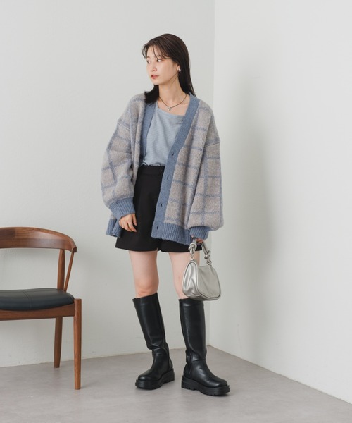 Kastane（カスタネ）の「【新色追加】ワンハンドルミニチェーンBAG（ショルダーバッグ・レディース・ベージュ/ミント/シルバー/ブラック・FREE）」の15枚目の写真