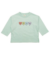Bee des Bee（ビーデスビー）の「オーバーシルエット プリントトップス（Tシャツ/カットソー）」